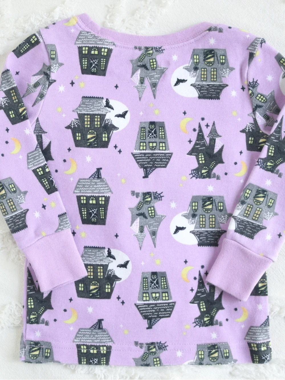 Old Navy | Halloween Wicked Cute Black Cat & Haunted House Pumpkin Ghost PJ Set